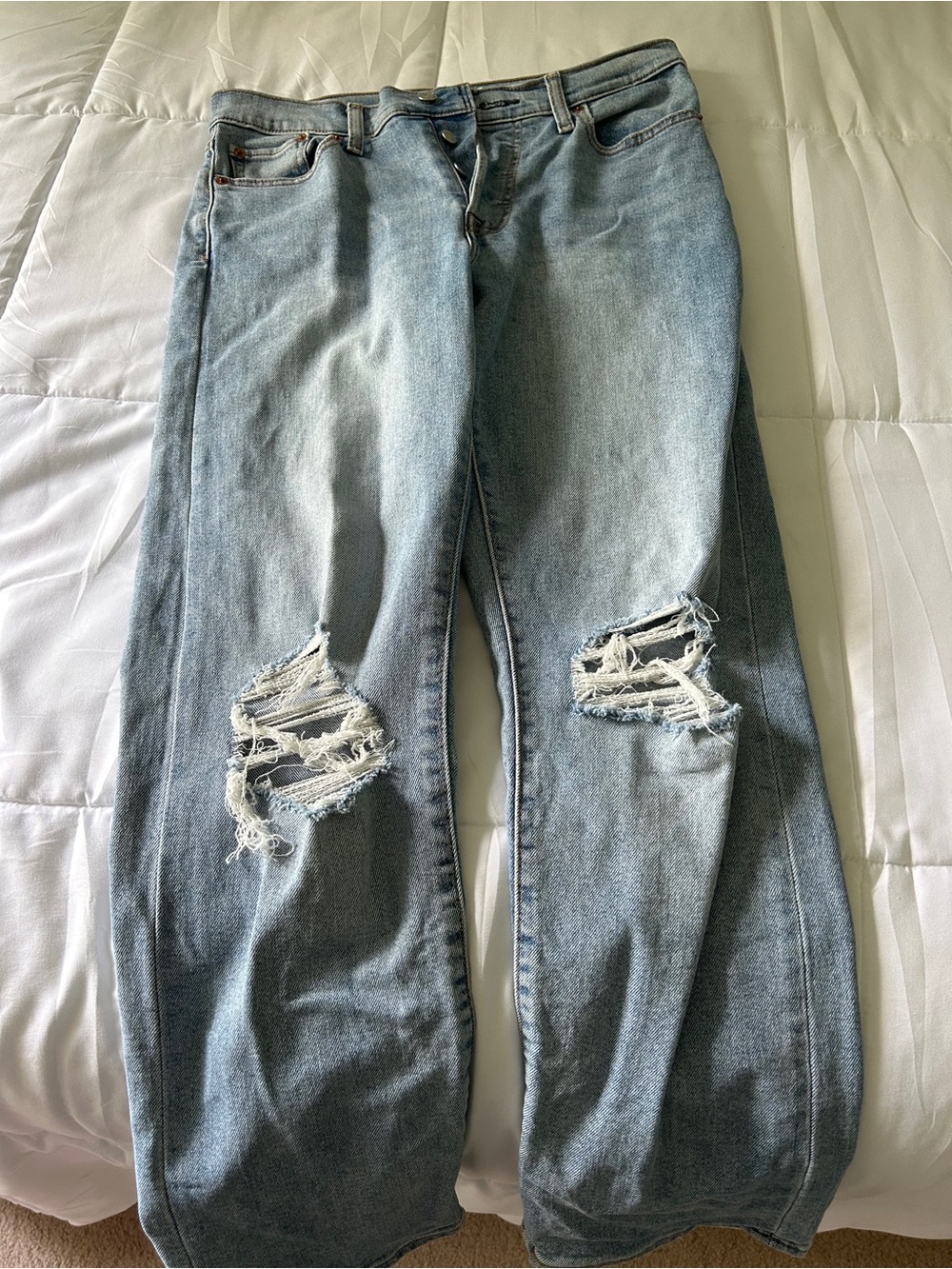 Levi's Light Blue Distressed Women's Jeans